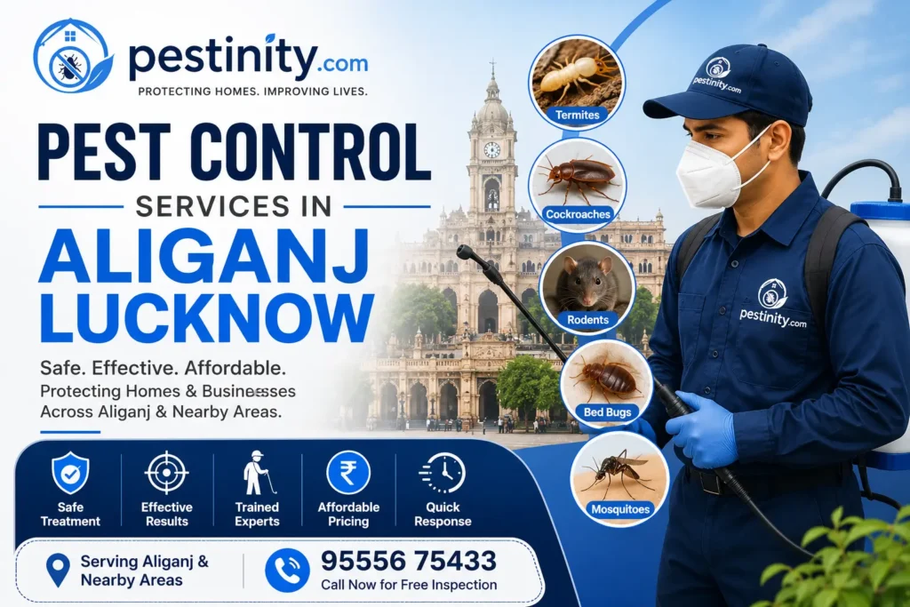 Pest Control Services in Aliganj Lucknow